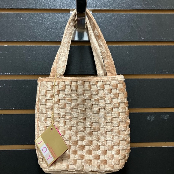 Tan Woven Women's Bag - Picture 1 of 2